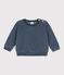 Baby-Sweatshirt aus Nicki grau