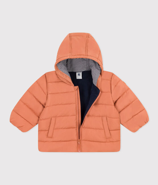 Baby-Anorak mit Fleece-Futter rosa SIENNA
