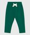 Baby-Hose aus einfarbiger Baumwolle grün EVERGREEN