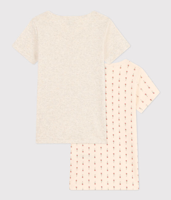2er-Set Kurzärmelige Kinder-T-Shirts aus Baumwolle variante 1