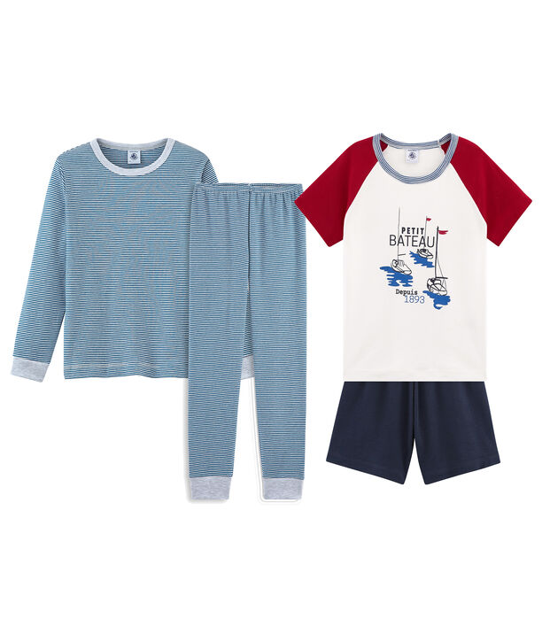 2er-Set Pyjamas f&uuml;r kleine Jungen vielfarbig