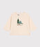 Langärmeliges Baby T-Shirt aus feinem Jersey naturfarben AVALANCHE