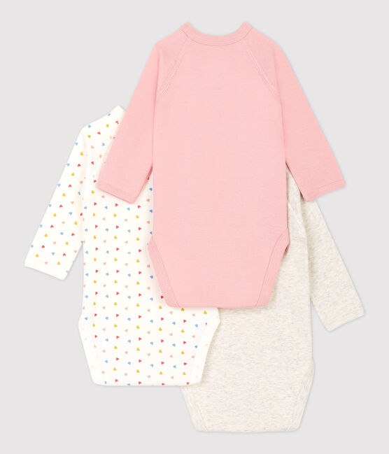 3er-Set Baby-Bodys aus Bio-Baumwolle variante 1