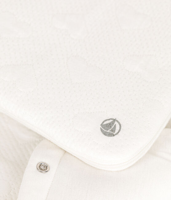 Engelsnest aus Doppeljersey für Babys weiss MARSHMALLOW