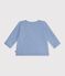 Baby-Wickeljacke aus Woll- und Baumwollstrick mit Lochstickerei POLAIRE