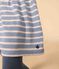 Kinderkleid aus Baumwolle mit Streifen für Mädchen AZUL/ MONTELIMAR