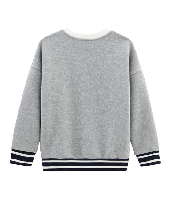 Sweatshirt für Jungen grau SUBWAY CHINE