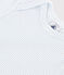 Kurzärmeliger Baby-Body aus Baumwolle mit Print GOMME/ MARSHMALLOW