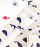 Baby-Geschenkset aus 1 Strampler und 3 Bodys mit Walmotiv variante 1