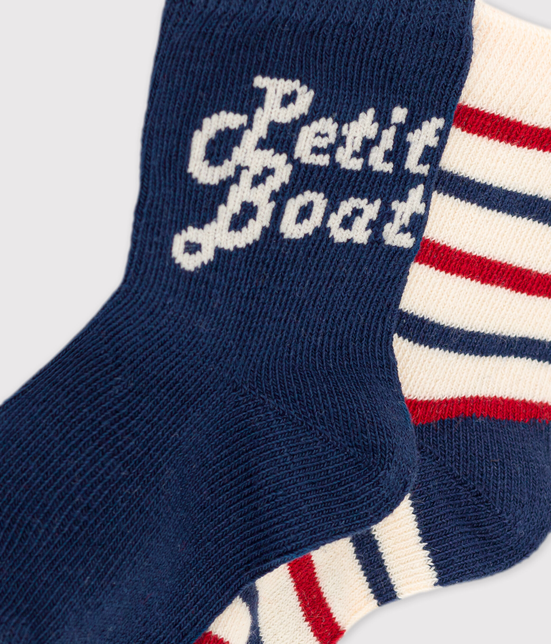 Petit Bateau Baby-Mädchen Socken – 2er Pack, Baumwolljersey, Mit Gerippten Bündchen – Weich & Bequem