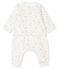 3-teiliges Baby-Set aus Doppeljersey, Unisex weiss MARSHMALLOW/weiss MULTICO