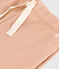 Babyhose aus einfarbigem Molton beige VINTAGE