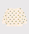 Baby-Sweatshirt aus gestepptem Doppeljersey weiss AVALANCHE/ MULTICO
