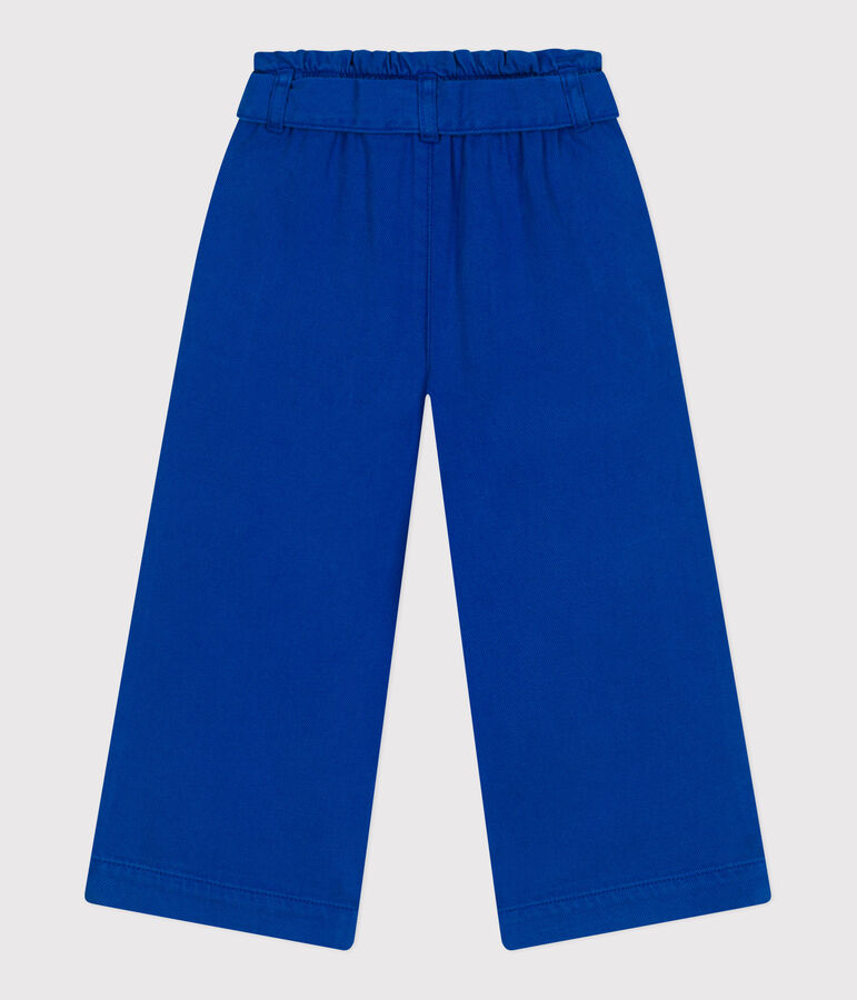 Kinder-Hose aus Baumwoll-/Lyocell-Mischgewebe. blau SURF