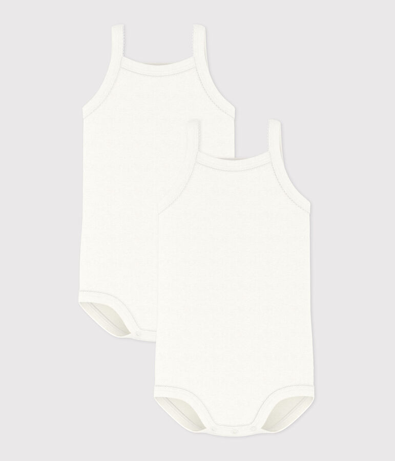 2er-Set Baby-Tr&auml;gerbodys f&uuml;r M&auml;dchen vielfarbig