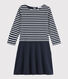 Streifenkleid für Damen