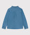 Kinderhemd aus leichtem Denim für Jungen blau DENIM CLAIR