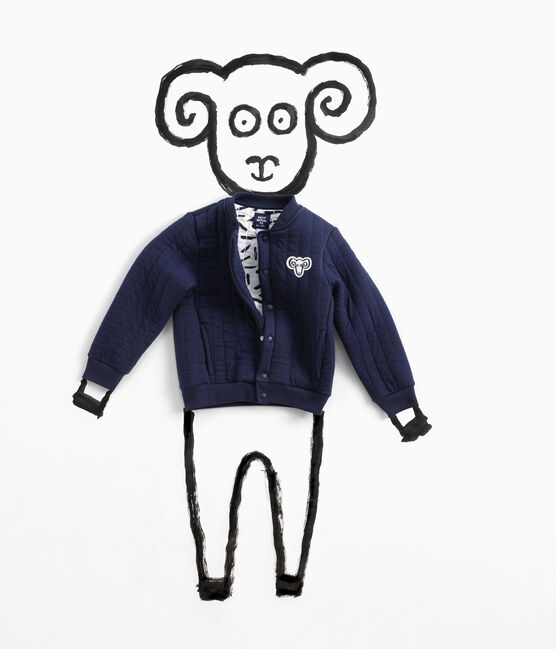 Teddy Jean Jullien blau SMOKING