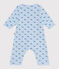 Baby-Bodyjama ohne Füßchen aus Baumwolle mit Wal-Motiv blau TOUDOU/ ALASKA
