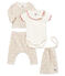 4-Teiliges gemustertes baby-set für mädchen variante 1