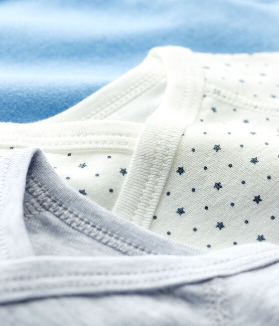 3er-Set kurzärmelige Baby-Bodys aus Bio-Baumwolle im Kimono-Schnitt variante 2