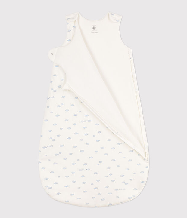 Baby-Schlafsack aus Baumwolle mit Wolkenmotiv TOG 2 weiss/vielfarbig