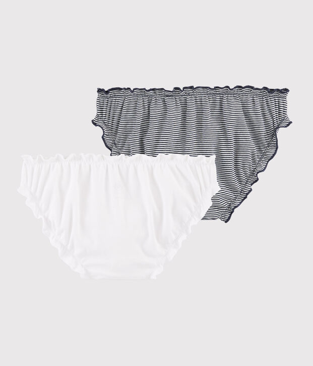 Set mit 2 Damenslips vielfarbig