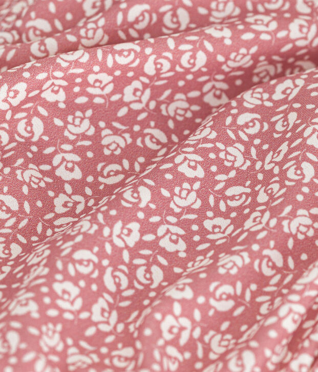 Baby-Badehose rosa/weiss