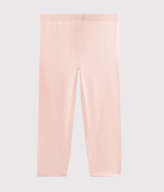 Kinder-Leggings aus Jersey mit Lycra für Mädchen rosa MINOIS