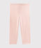 Kinder-Leggings aus Jersey mit Lycra für Mädchen rosa MINOIS