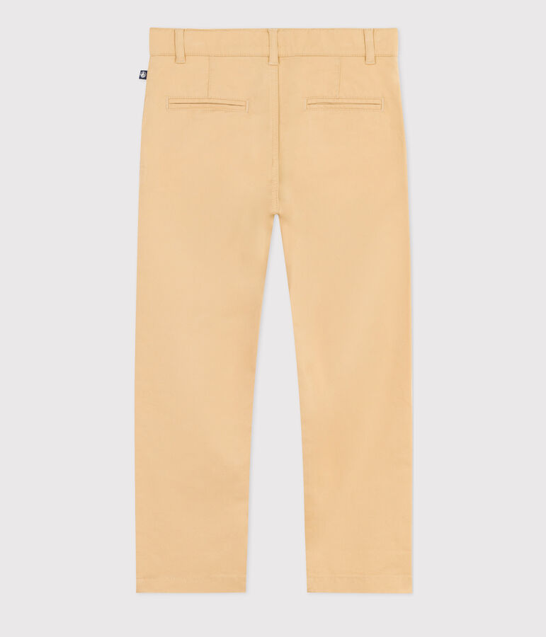 Kinder-Hose aus Chino f&uuml;r Jungen beige