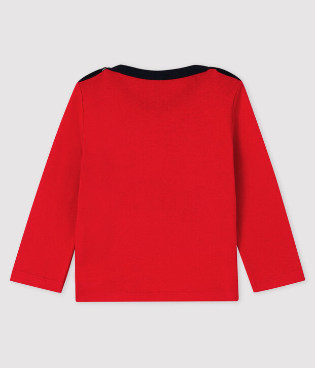 Baby-T-Shirt f&uuml;r Jungen rot