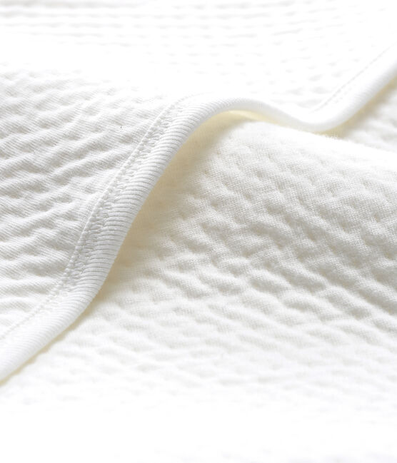 Babydecke aus Doppeljersey weiss MARSHMALLOW