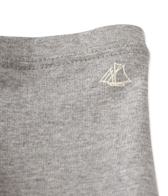 Baby-Mädchen-Leggings grau SUBWAY CHINE