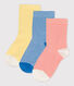 3er-Set Kindersocken für Mädchen