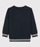 Kinder-Sweatshirt aus Molton für Jungen blau SMOKING