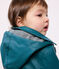 Ikonische Baby-Regenjacke aus wasserabweisendem Stoff grün DRAGONFLY