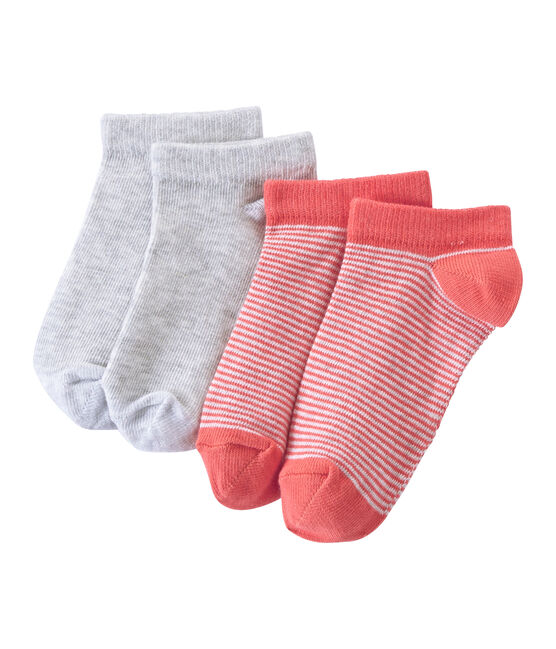 Jungen-Kurzsocken im 2er-Set weiss LOT