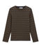 herren-streifenshirt blau SMOKING/braun BRINDILLE