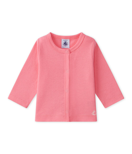 Baby-Mädchen-Cardigan rosa PETAL