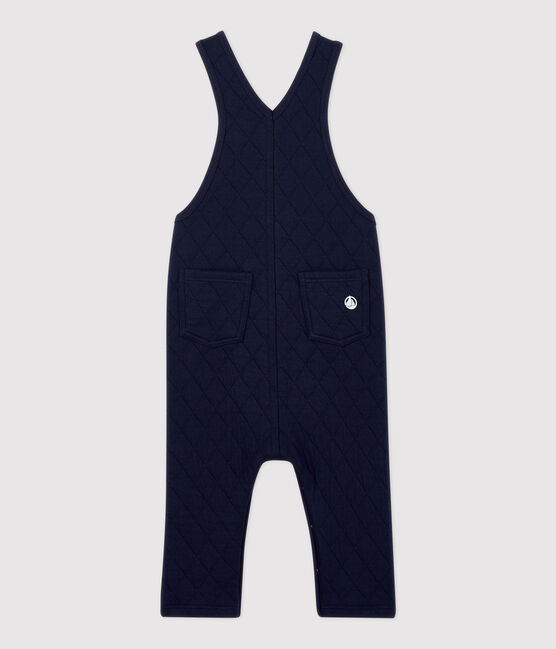 Gesteppte Baby-Latzhose. blau SMOKING