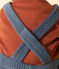 Lange Baby-Latzhose aus Cord blau POLOCHON