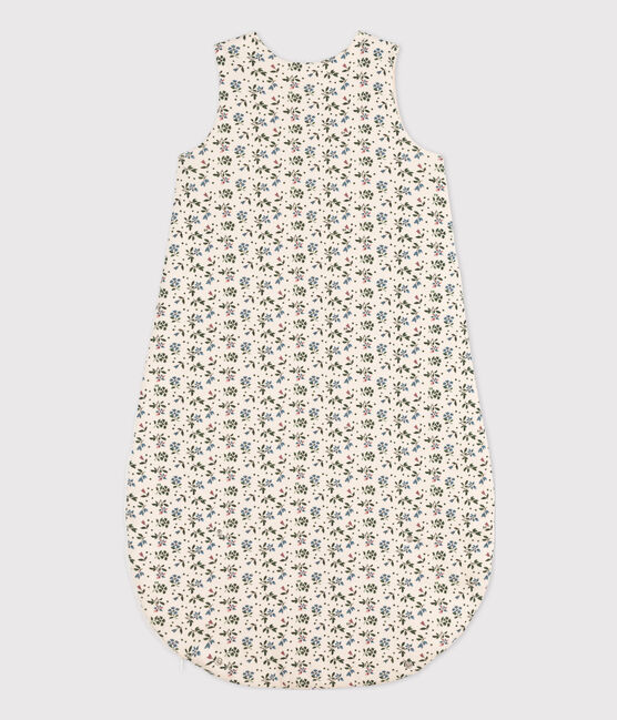 GEBLÜMTER BABY-SCHLAFSACK AUS BAUMWOLLE TOG 3 weiss AVALANCHE/ MULTICO