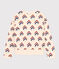 Damen-Sweatshirt aus Molton weiss AVALANCHE/ MULTICO