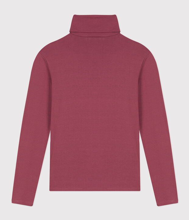 Rollkragenshirt aus Baumwolle f&uuml;r Damen braun