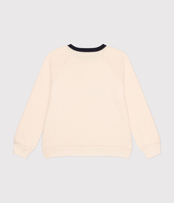 Damen-Sweatshirt aus Molton naturfarben AVALANCHE