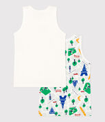 Kinder-Tanktops aus Baumwolle im 2er-Set variante 1