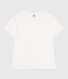 Damen T-Shirt Le Droit aus einfarbiger Baumwolle
