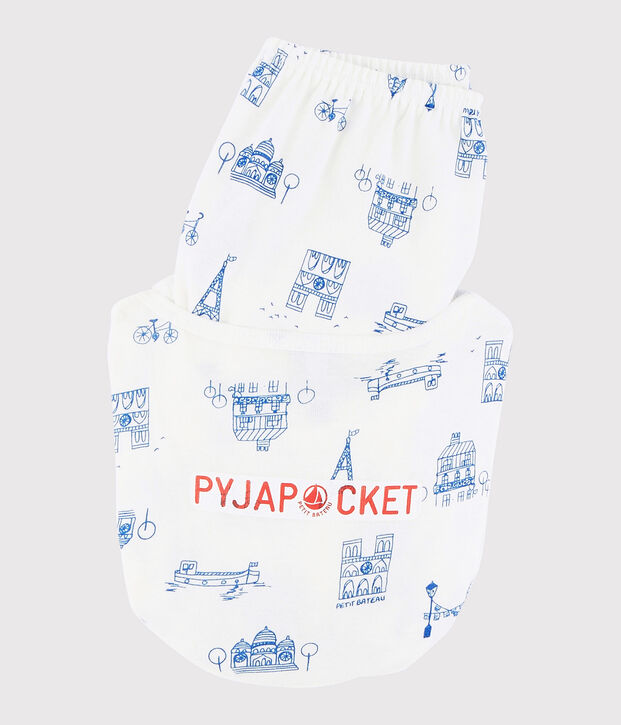 Set mit 2 Rippstrick-Pyjamas f&uuml;r kleine M&auml;dchen vielfarbig