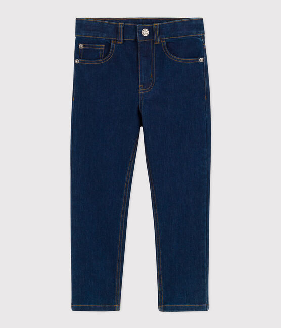Kinder-Hose mit geradem Schnitt aus Denim für Jungen blau DENIM BRUT